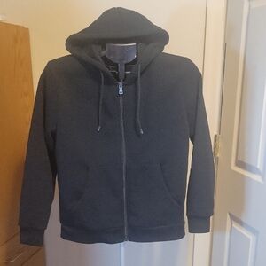 Original Deluxe Black Full-Zip Hoodie